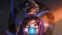 Tracer aus Overwatch: Dynamische Kunstschau