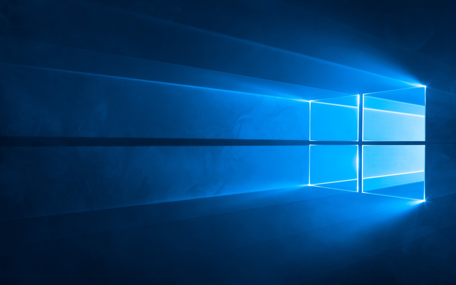 A close up of a window with a blue light coming out (windows 10, microsoft windows, microsoft corporation, blue, light)