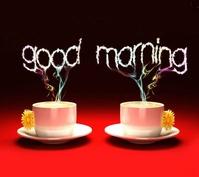 beautiful, coffee, cup, good, good morning