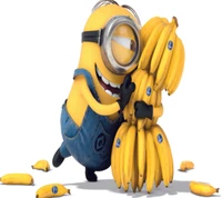 banana, cartoons, despicable me, minion