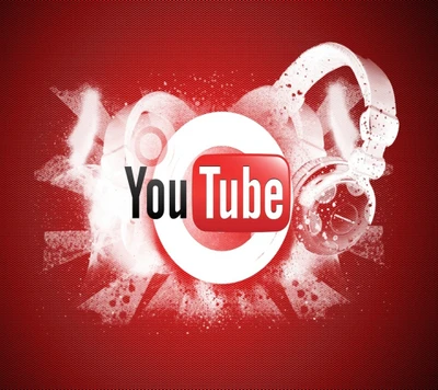 Logotipo do YouTube Music com elementos dinâmicos