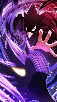 anime, fumikage tokoyami, hero