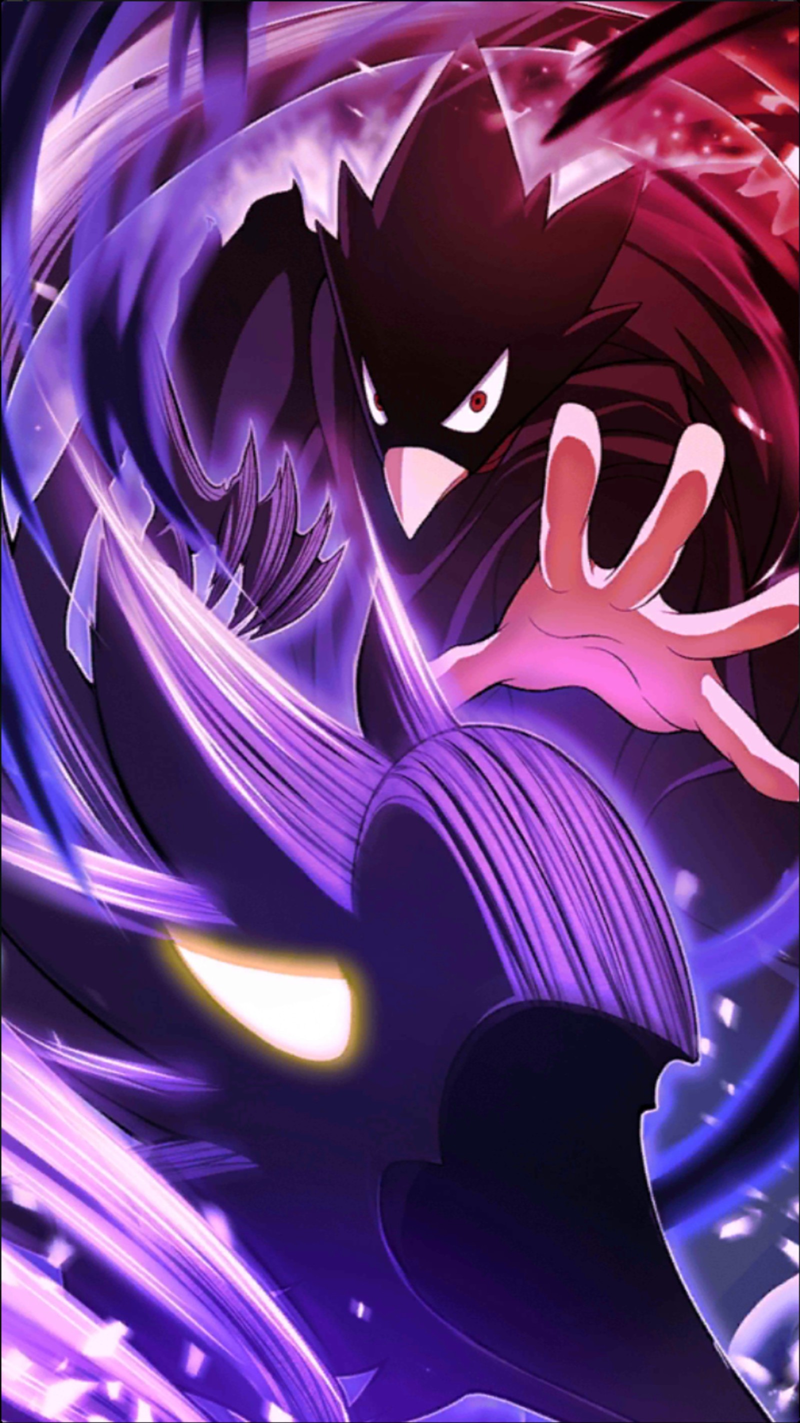 Baixar papel de parede anime, fumikage tokoyami, herói