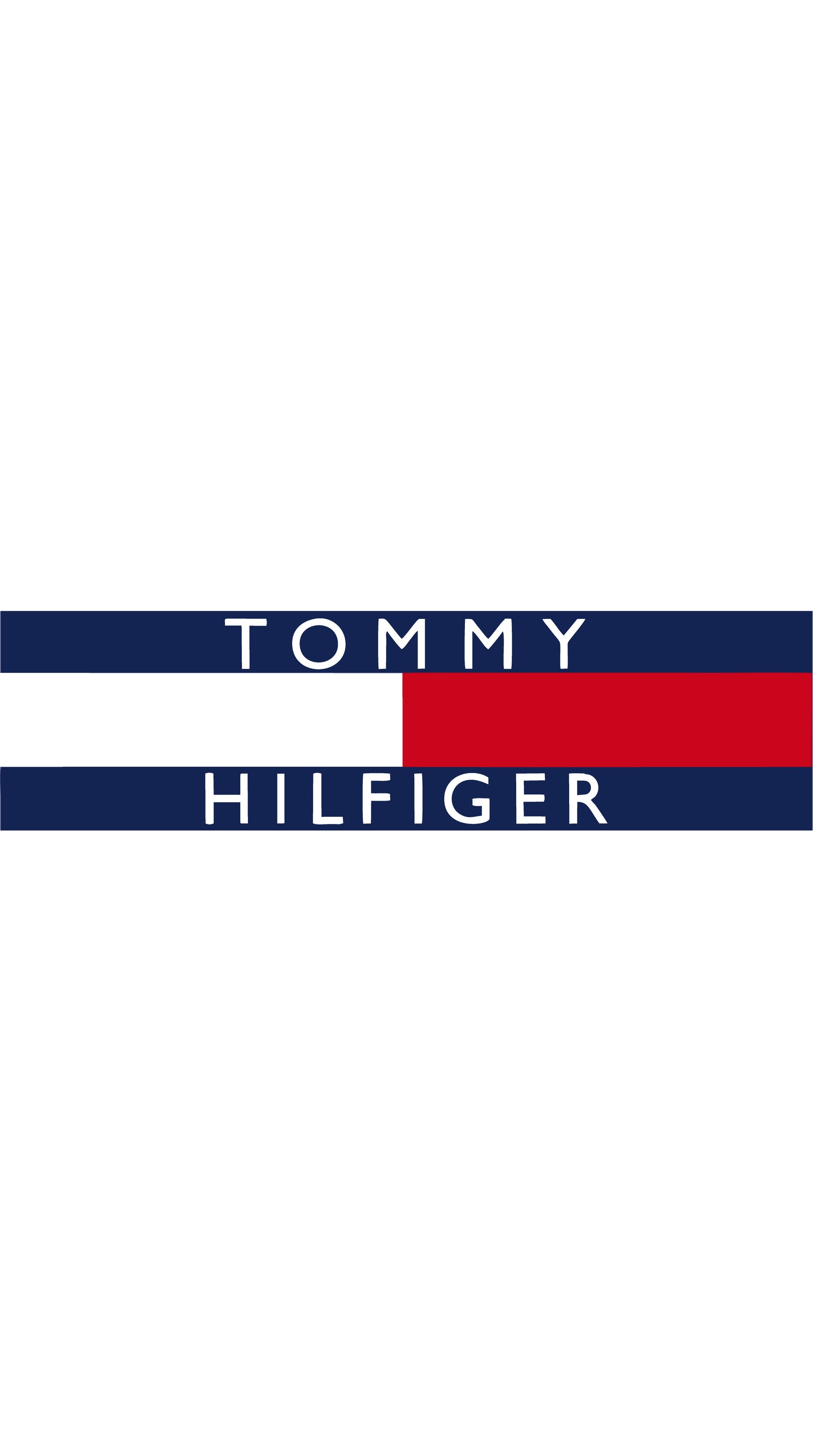 Tommy hilfiger logo on a white background (screen, sign)