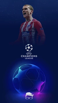 atletico de madrid, atletico madrid, champions league, griezmann wallpaper