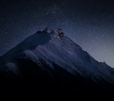 negro, azul, oscuro, hielo, noche