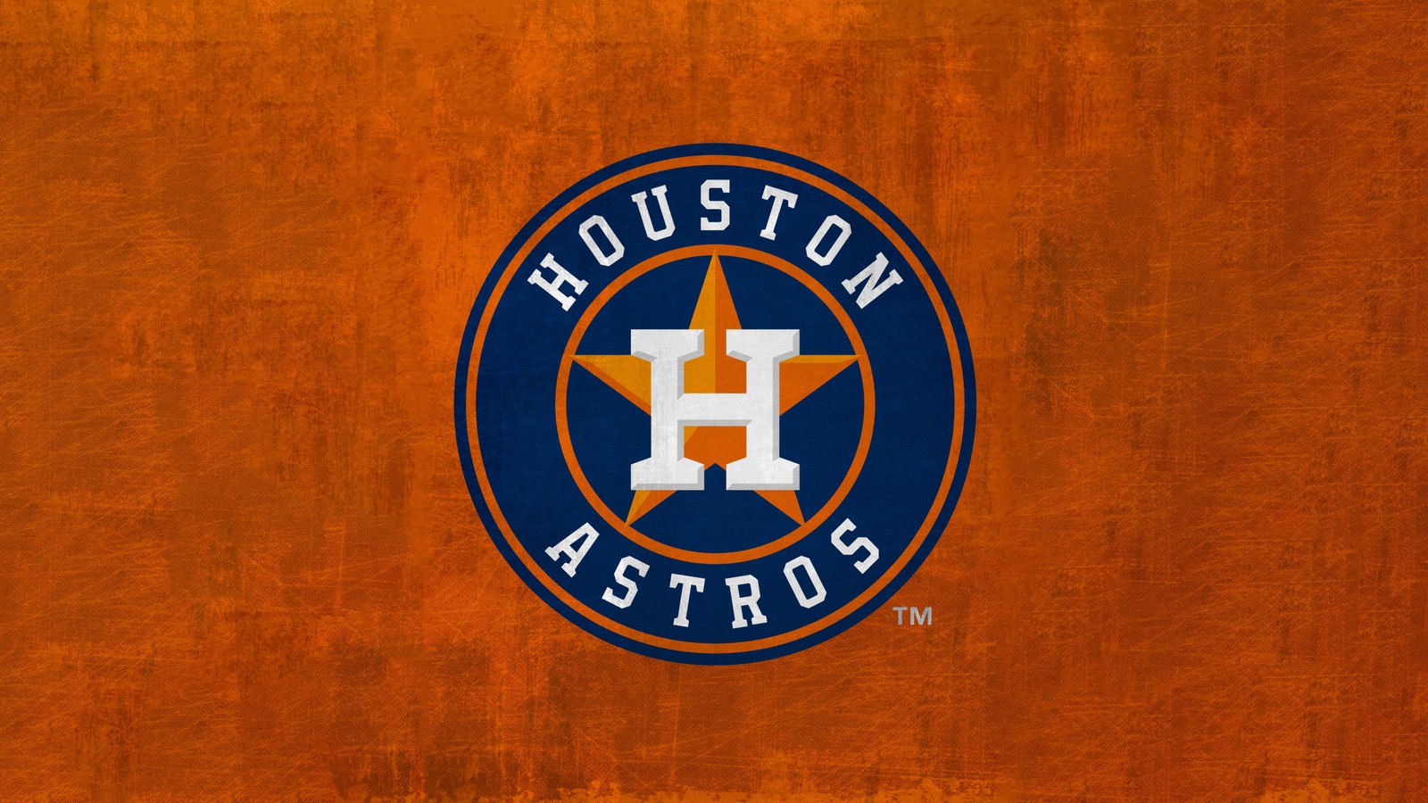 Logotipo dos houston astros em um fundo de madeira (houston astros, equipe de beisebol, liga principal de beisebol mlb, 5k, esportes)