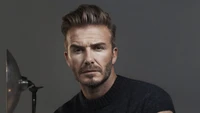 David Beckham: Iconic Footballer and Celebrity Portrait