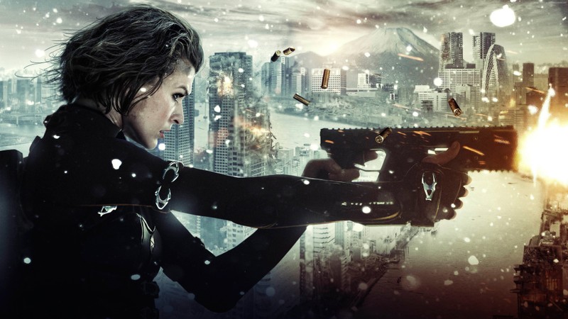 Resident evil выходит на wii и wii (обитель зла, resident evil, милла йовович, milla jovovich, стрелялка)