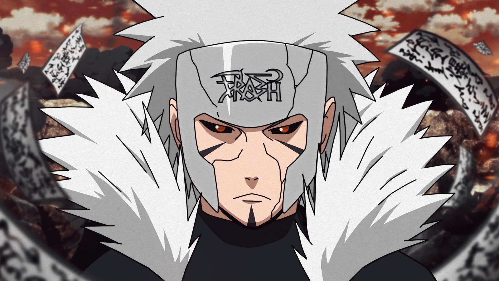 Téléchargez le fond d'écran tobirama senju, naruto shippuden, fan art, anime, fond décran 4k