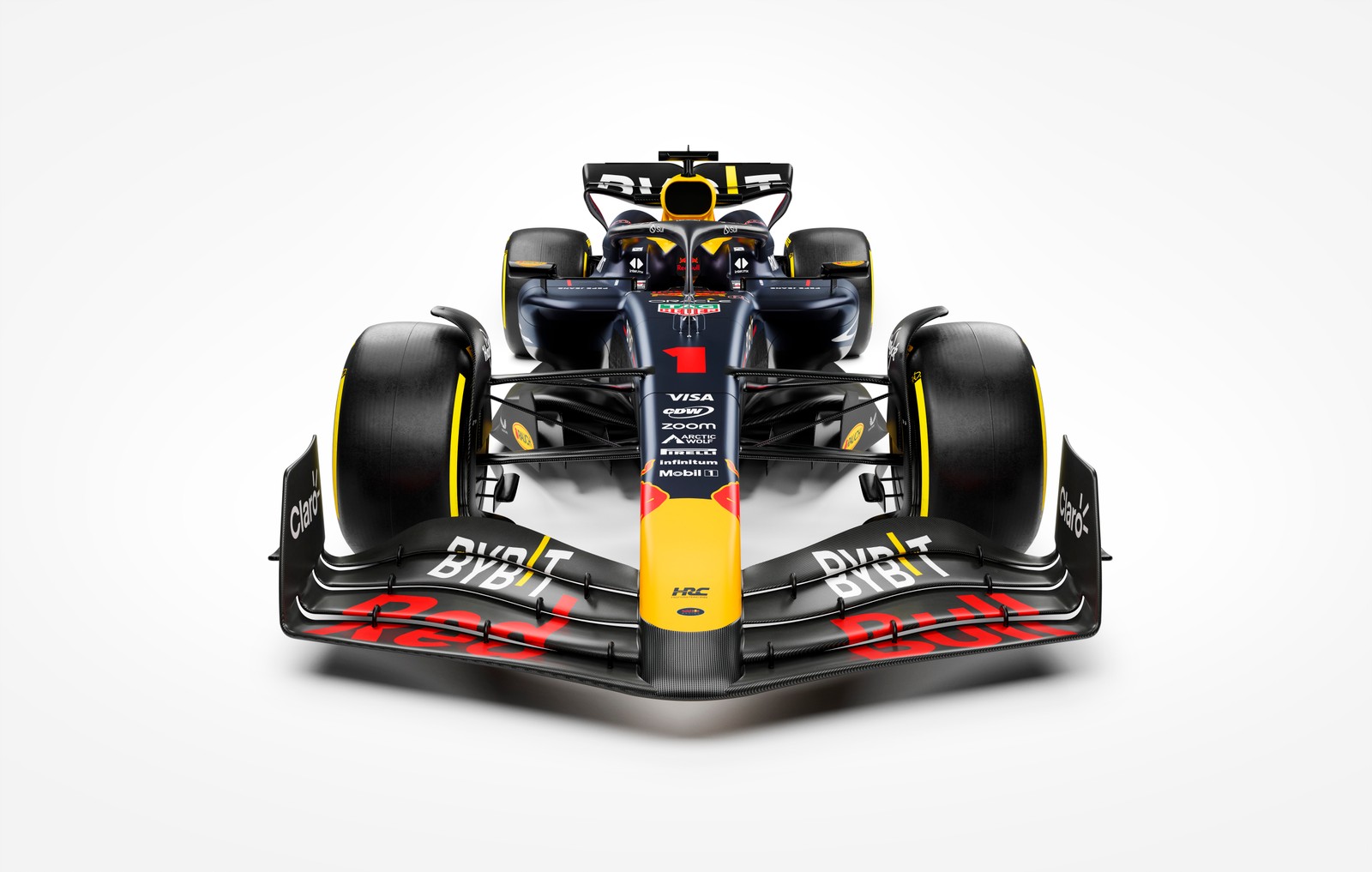 Eine nahaufnahme eines red bull rennwagens auf weißem hintergrund (red bull rb20, 2024, 10k, formel 1 autos, f1 autos)