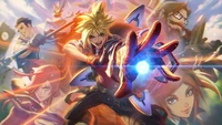 La épica aventura de Ezreal: Arte de Splash de League of Legends