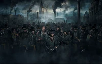 assassins creed syndicate, assassins creed unity, ubisoft, darkness, crowd wallpaper