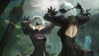 Yorha 2B : Le guerrier énigmatique de Nier Automata