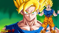 Super Saiyajin Goku de Dragon Ball Z em impressionante 4K