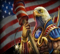 america, cool, god, ra, smite