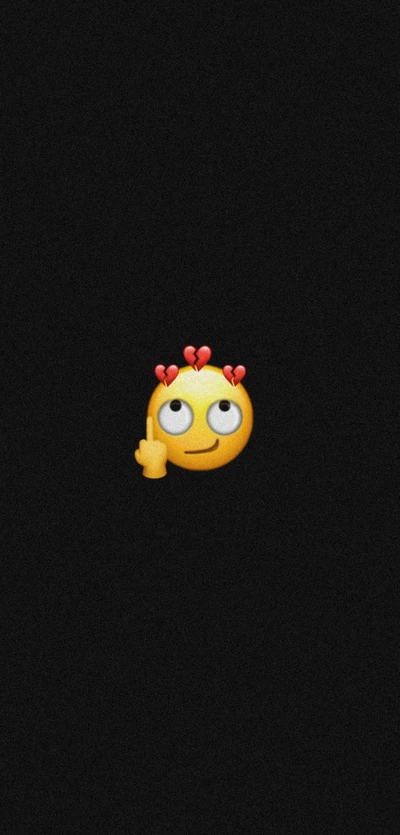 schwarz, emoji, lustig, hass, liebe