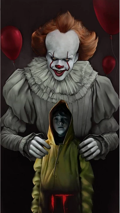 clown, gruselig, it, pennywise, penny wise