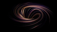 Vortex spiral sombre : esthétique abstraite 4K