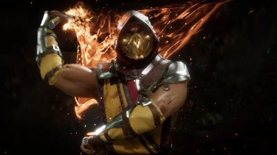 Escorpión de Mortal Kombat 11: Maestro del Fuego y la Furia