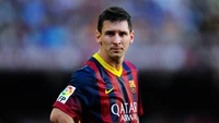 football player, lionel messi, fc barcelona, 5k, sports wallpaper