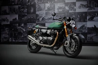 triumph thruxton, 2025, final edition, 5k, 8k wallpaper