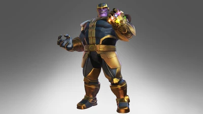 Thanos mit dem Infinity-Handschuh - Marvel Ultimate Alliance 3