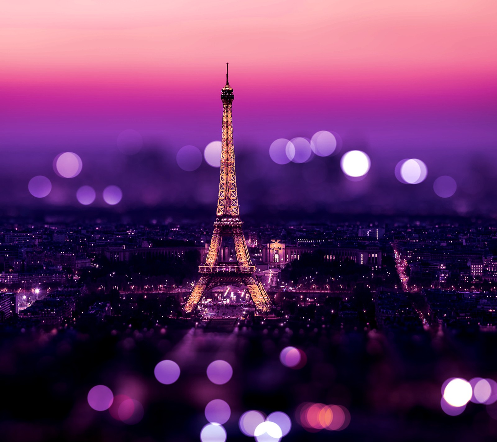 france, happy, lights, love, paris Download Wallpaper