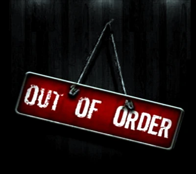 Out of Order Lock Screen Display