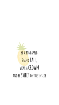 fruit, funny, pineapple, quotes, sayings wallpaper