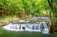 natur, wasserfall, wasserressourcen, gewässer, wasser