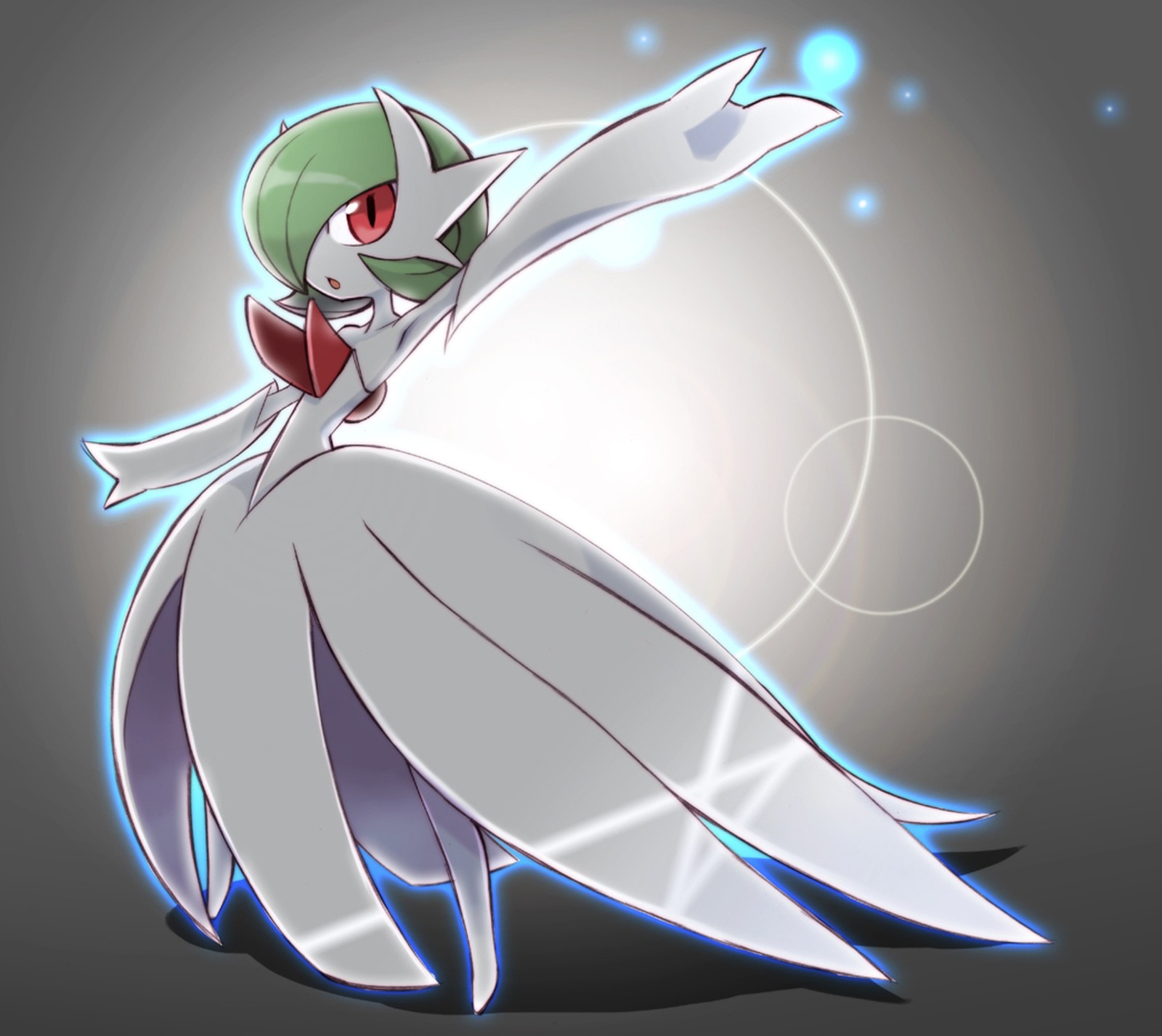 anime, game, gardevoir, mega, pokemon Download Wallpaper