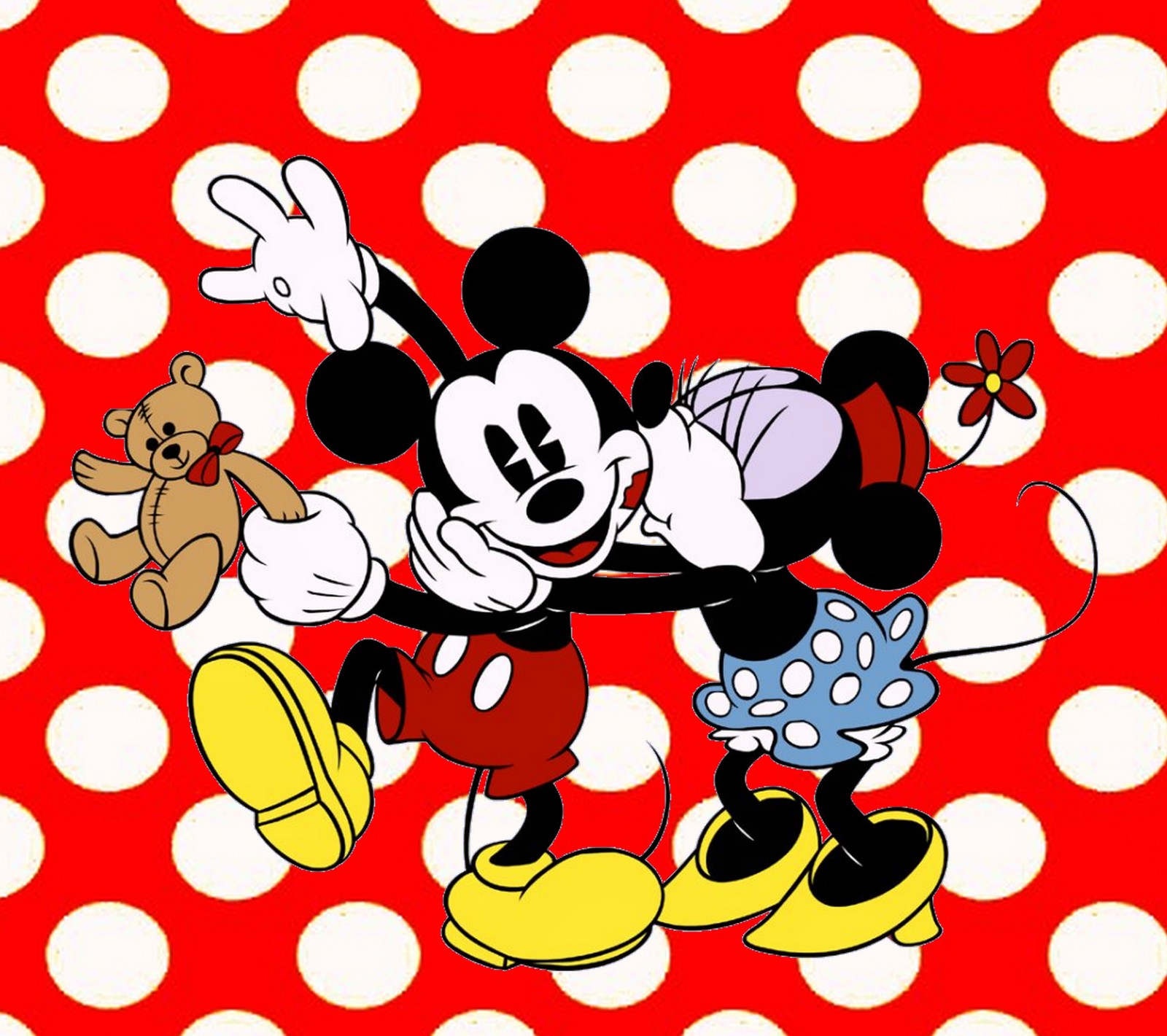 Fondos de mickey y minnie mouse (amigos, beso, amor, mickey mouse, minnie mouse)