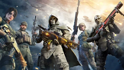 Personagens lendários de Call of Duty Mobile prontos para a batalha