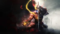 nioh 2, video game, samurai, katana, sword wallpaper