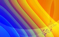 orange, yellow, blue, purple, line wallpaper