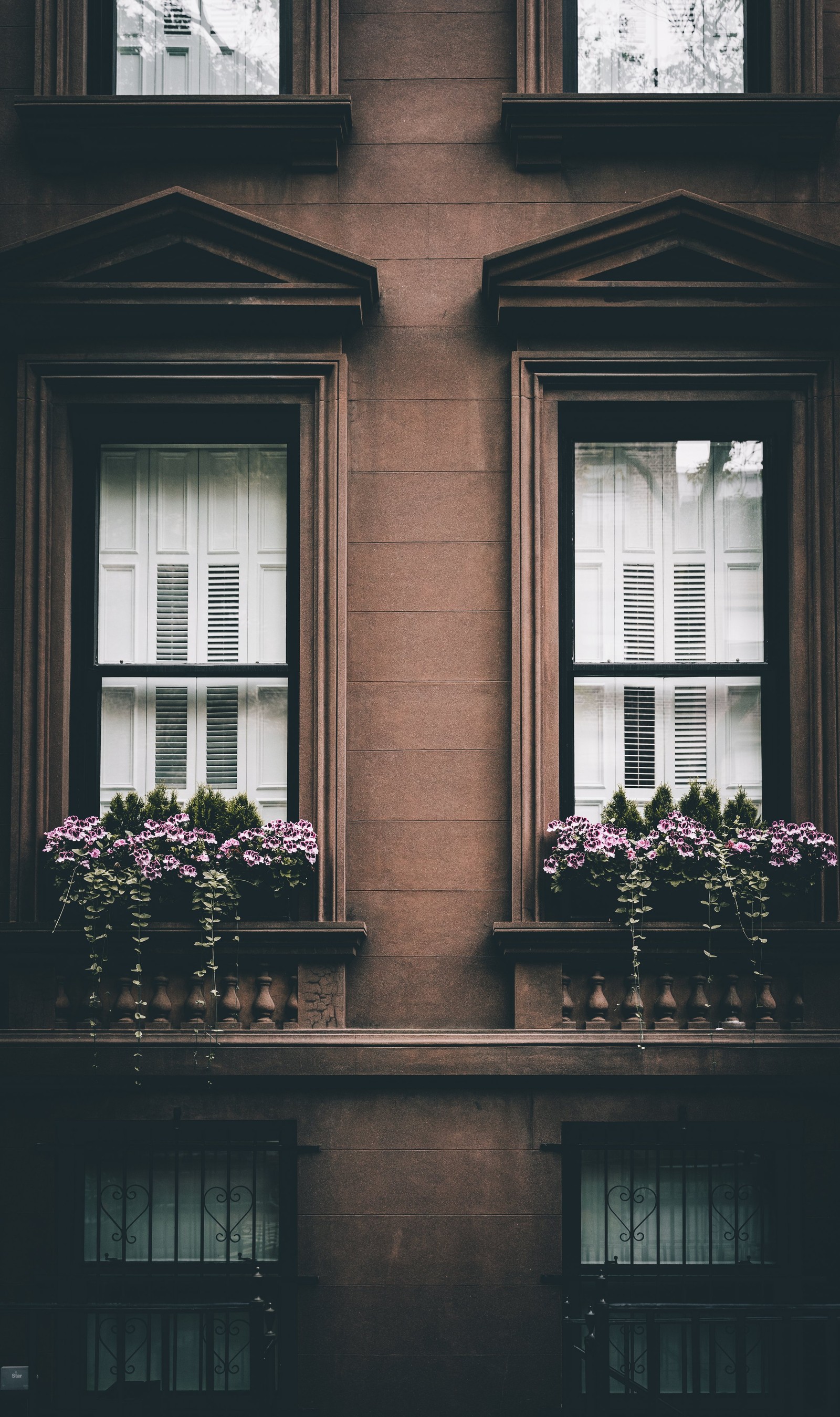 facade, pink, window, happiness, house wallpaper