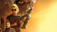 Sarah Connor and the Terminator: A Battle for Humanity in Dark Fate