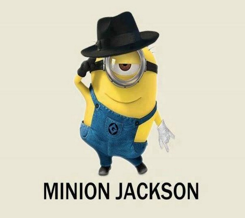 Крупный план миньона в шляпе (майкл джексон, michael jackson, minion, mj)