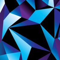 abstract, pattern, purple polygon