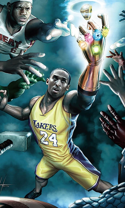 Kobe Bryant: O Campeão Definitivo em Ação