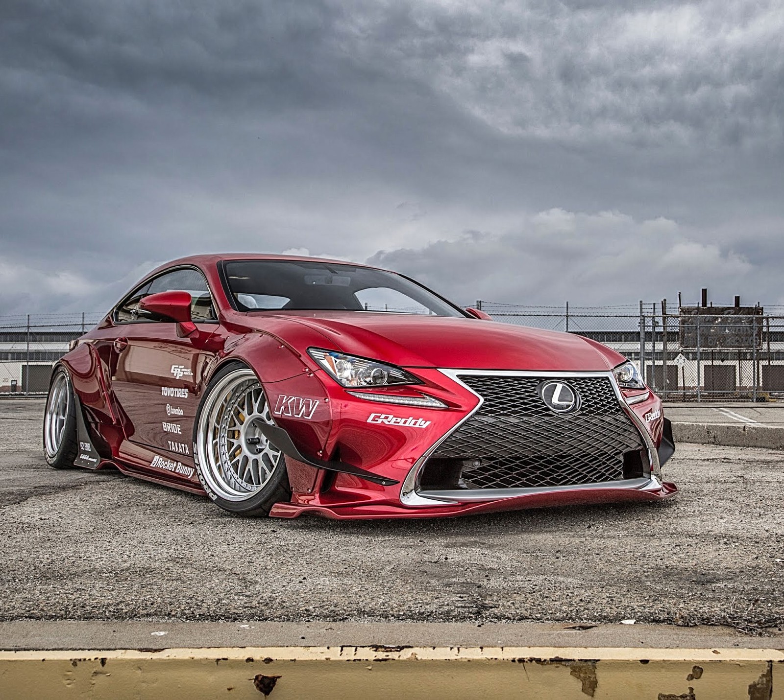 lexus, lexus rc 350, rcf, rocket bunny, sport Download Wallpaper