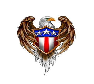 Eagle Emblem of Liberty and Strength