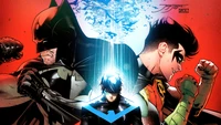 Dynamic Trio: Batman, Nightwing, and Robin Unite in DC Comics