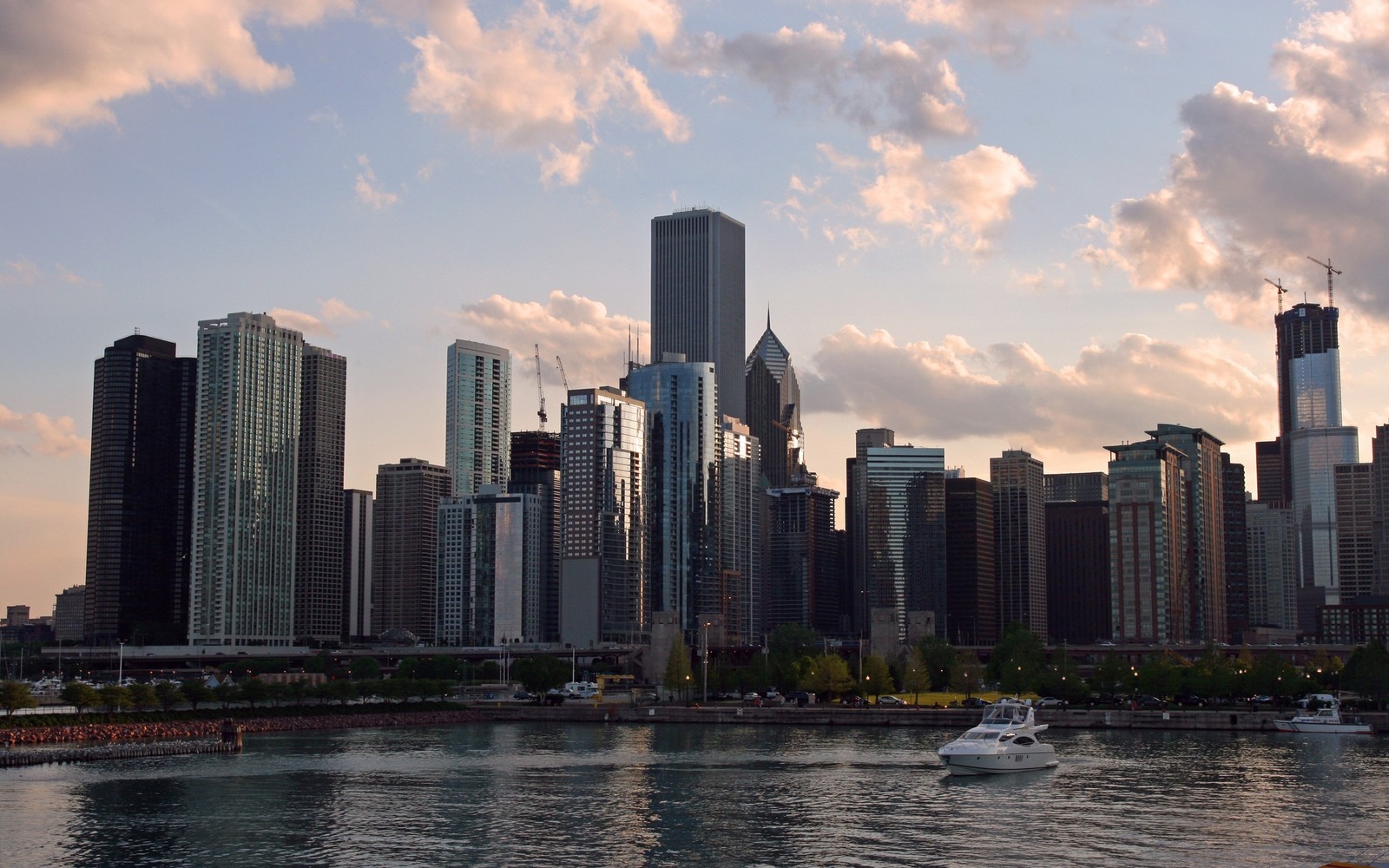 Téléchargez le fond d'écran chicago, atlanta, gratte ciel, ville, paysage urbain