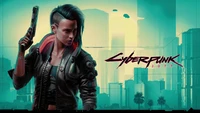 cyberpunk 2077, video game, female, v wallpaper