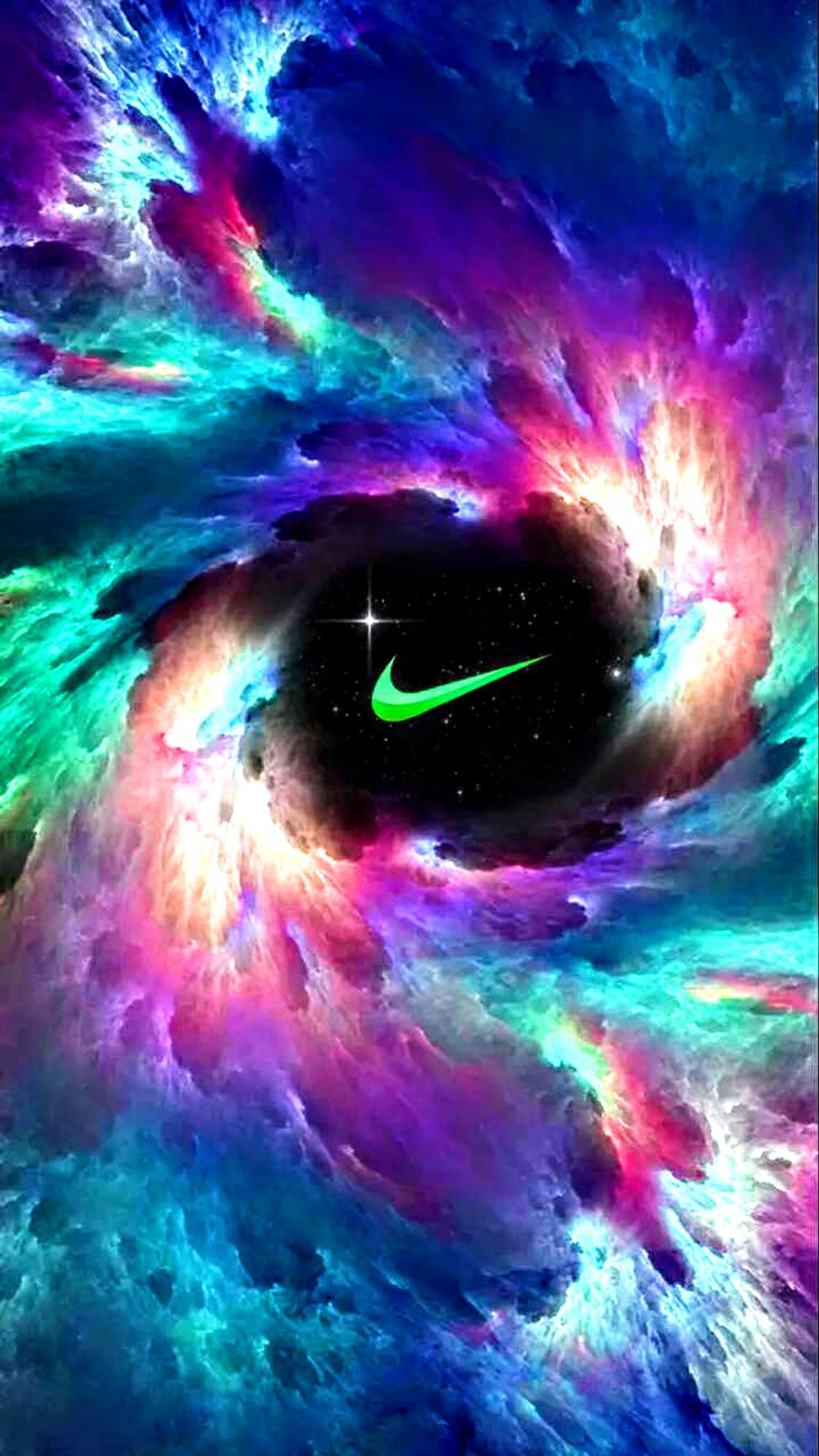 Descargar fondo de pantalla galaxia, solo hazlo, nike