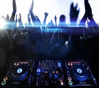 club, génial, danse, dj, musique