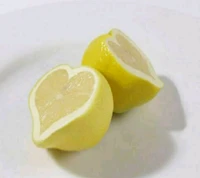 cœur, citron