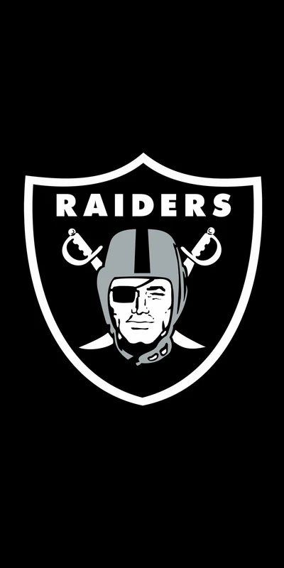 Oakland Raiders Logo: Ikonisches Schild mit Piratensymbol